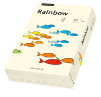 RAINBOW Farbpapier hellchamois A4 80g - 1 Palette (100000...