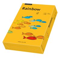 RAINBOW Papier couleur orange moyen A3 80g - 1 Palette...