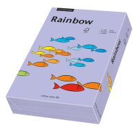 RAINBOW Papier couleur violet A4 160g - 1 Palette (50000...