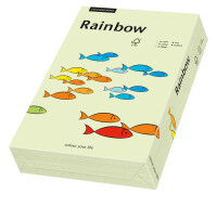 RAINBOW Farbpapier hellgrün A4 160g - 1 Palette (50000 Blatt)