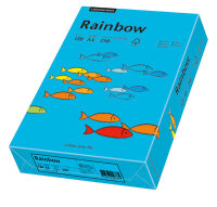 RAINBOW Farbpapier blau A4 160g - 1 Palette (50000 Blatt)