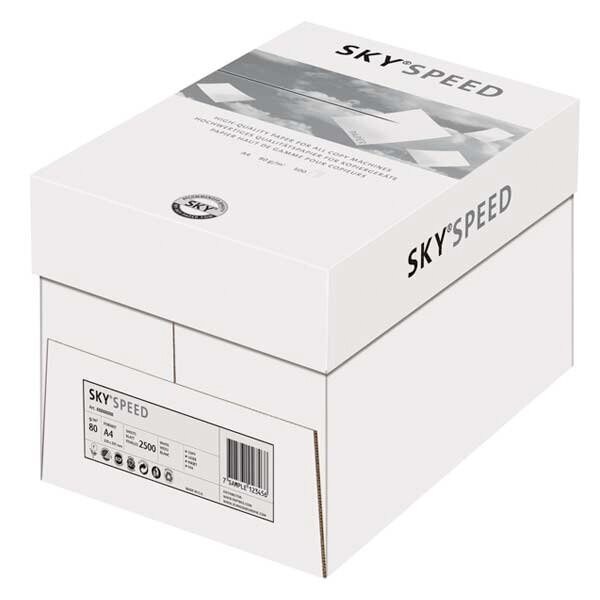 SKY Speed Universalpapier weiss A4 80g - 1 Palette (100000 Blatt)