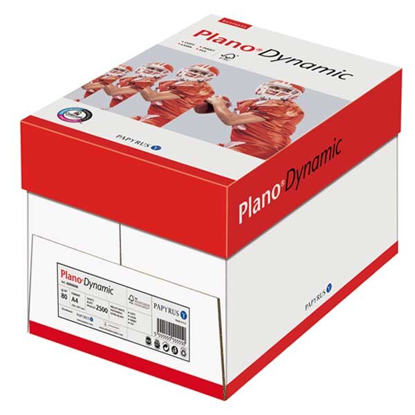 PLANO Dynamic Papier Business blanc A3 80g - 1 Carton (2500 Feuilles)