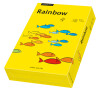 RAINBOW Farbpapier intensivgelb A4 160g - 1 Karton (1250 Blatt)