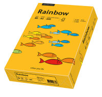 RAINBOW Farbpapier mittelorange A4 80g - 1 Karton (2500...