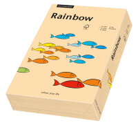 RAINBOW Farbpapier lachs A4 80g - 1 Karton (2500 Blatt)