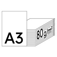 RAINBOW Farbpapier violett A3 80g - 1 Karton (2500 Blatt)