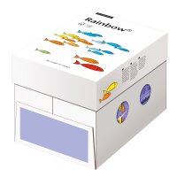 RAINBOW Papier couleur violet A4 160g - 1 Carton (1250...