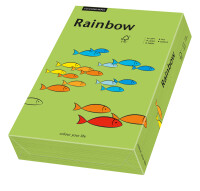 RAINBOW Farbpapier grün A4 80g - 1 Karton (2500 Blatt)