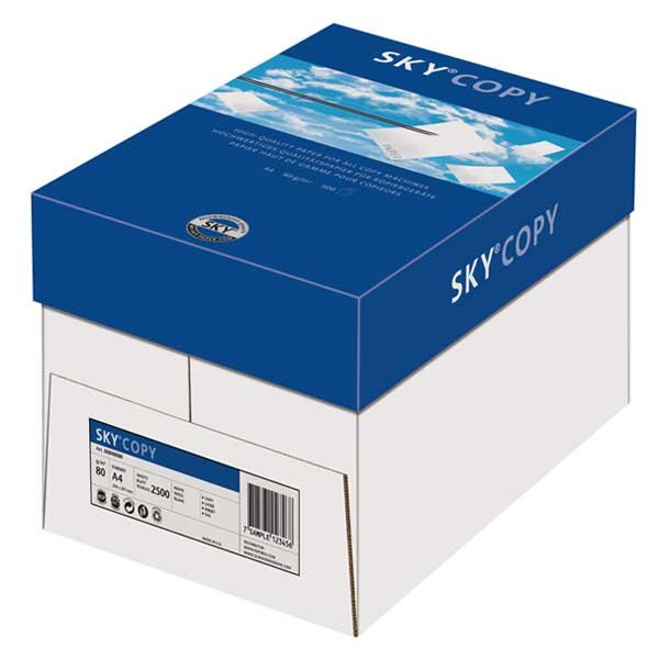 SKY Copy Universalpapier weiss A3 80g - 1 Karton (2500 Blatt)