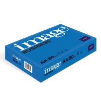 IMAGE Business Businesspapier hochweiss A4 80g - 1 Karton (2500 Blatt)