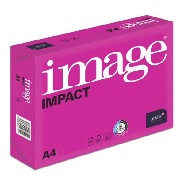 IMAGE Impact Premiumpapier hochweiss A4 70g - 1 Karton (2500 Blatt)