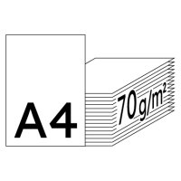 IMAGE Impact Premiumpapier hochweiss A4 70g - 1 Karton (2500 Blatt)
