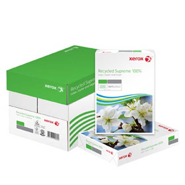 XEROX Recycled Supreme 100% Papier recyclé A4 80g - 1 Carton (2500 Feuilles)