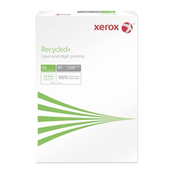 XEROX Recycled+ Recyclingpapier A4 80g - 1 Karton (2500 Blatt)