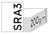 IMAGE Digicolor Papier Laser couleur extra blanc SRA3 200g - 1 Carton (750 Feuilles)