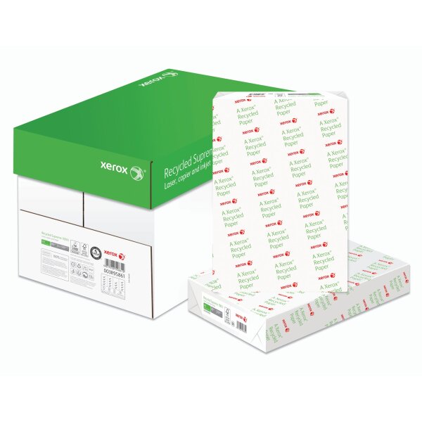 XEROX Recycled Supreme 100% Recyclingpapier A3 80g - 1 Karton (2500 Blatt)