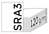 IMAGE Digicolor Papier Laser couleur extra blanc SRA3 120g - 1 Carton (1250 Feuilles)