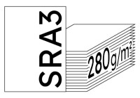 COLOR COPY Papier Laser couleur extra blanc SRA3 280g - 1 Carton (750 Feuilles)