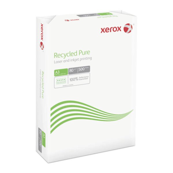 XEROX Recycled Pure Recyclingpapier A3 80g - 1 Palette (50000 Blatt)