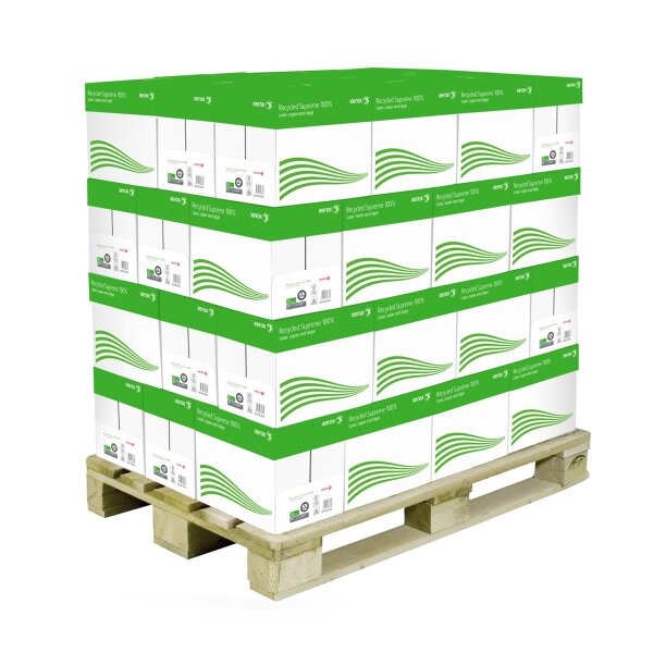 XEROX Recycled Supreme 100% Recyclingpapier A3 80g - 1 Palette (50000 Blatt)