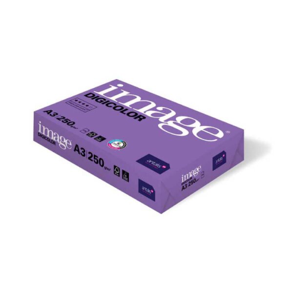 IMAGE Digicolor Farblaserpapier hochweiss A3 250g - 1 Palette (9000 Blatt)