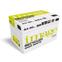 IMAGE Recycled High White Recyclingpapier A4 80g - 1 Palette (100000 Blatt)