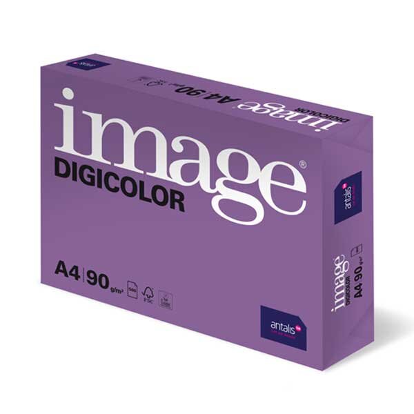 IMAGE Digicolor Farblaserpapier hochweiss A4 90g - 1 Palette (80000 Blatt)