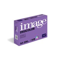 IMAGE Digicolor Farblaserpapier hochweiss A4 200g - 1 Palette (40000 Blatt)
