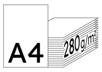 COLOR COPY Farblaserpapier hochweiss A4 280g - 1 Palette (30000 Blatt)