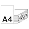 XEROX Colour Impressions Farblaserpapier weiss A4 160g - 1 Palette (50000 Blatt)