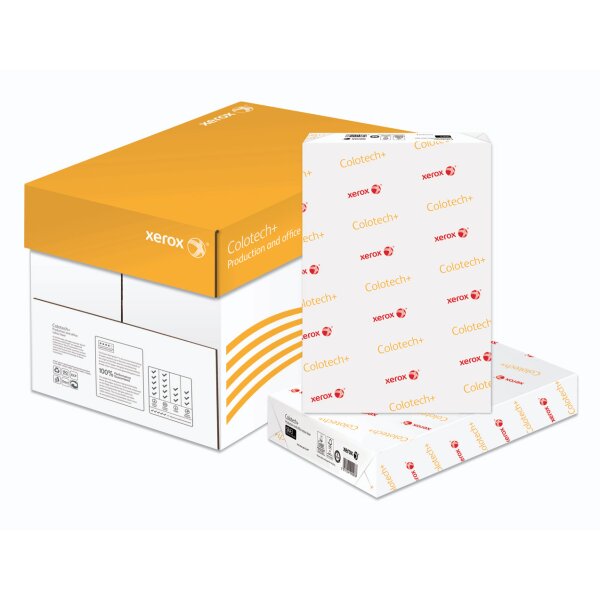 XEROX Colotech+ Farblaserpapier weiss SRA3 250g - 1 Palette (9000 Blatt)